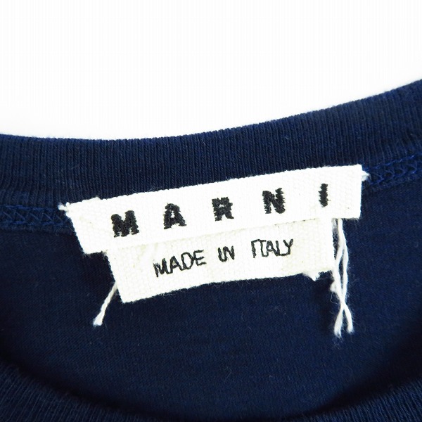 実際に弊社で買取させて頂いたMARNI/マルニ 2017AW パッチワーク 切替Tシャツ/44の画像 2枚目