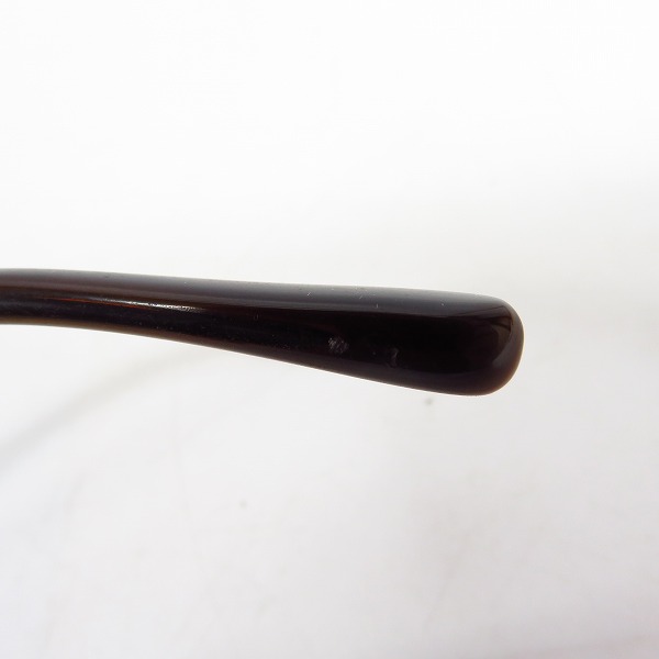 実際に弊社で買取させて頂いたBVLGARI/ブルガリ 眼鏡/メガネフレーム ケース付き 2点セットの画像 6枚目