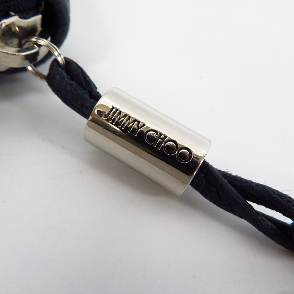 実際に弊社で買取させて頂いたJIMMY CHOO/ジミーチュウ 132 FILIPA PRT クリスタルスタースタッズ 長財布/ウォレットの画像 6枚目