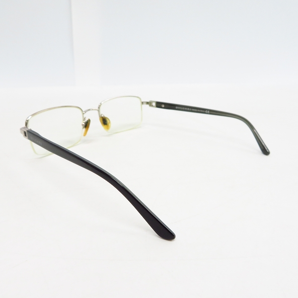実際に弊社で買取させて頂いたBVLGARI/ブルガリ 眼鏡/メガネフレーム ハーフリム イタリア製 188 102の画像 1枚目