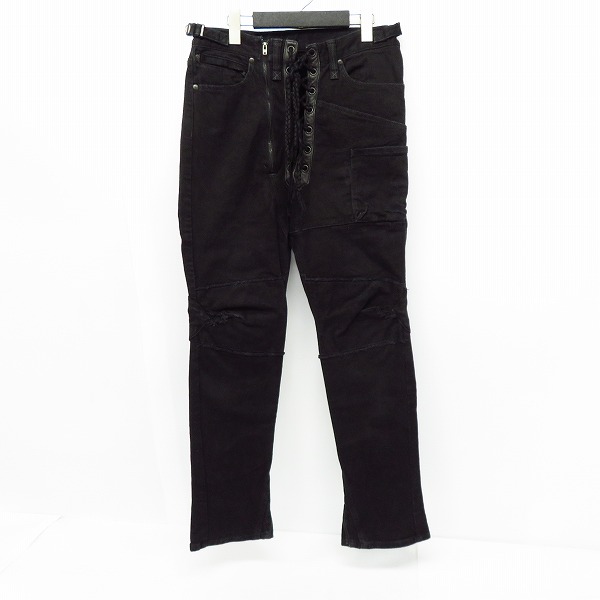 実際に弊社で買取させて頂いたIF SIX WAS NINE/イフシックスワズナイン LU/SBCM-9 レースアップパンツ/30
