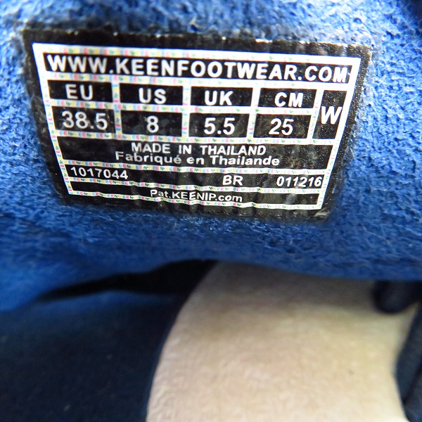 実際に弊社で買取させて頂いたKEEN/キーン UNEEK/ユニーク 編み上げサンダル 1017044/25の画像 5枚目