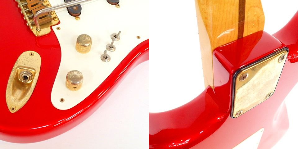 実際に弊社で買取させて頂いた★SCHECTER/シェクター 1985年製 ストラトタイプ ヴィンテージ エレキギターの画像 4枚目