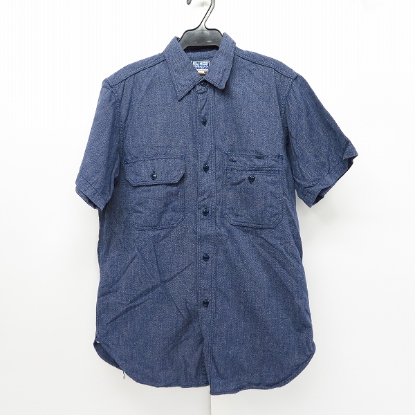 REAL McCOY OVERALLS Co./リアルマッコイズ 半袖 ワークシャツ 230W/15
