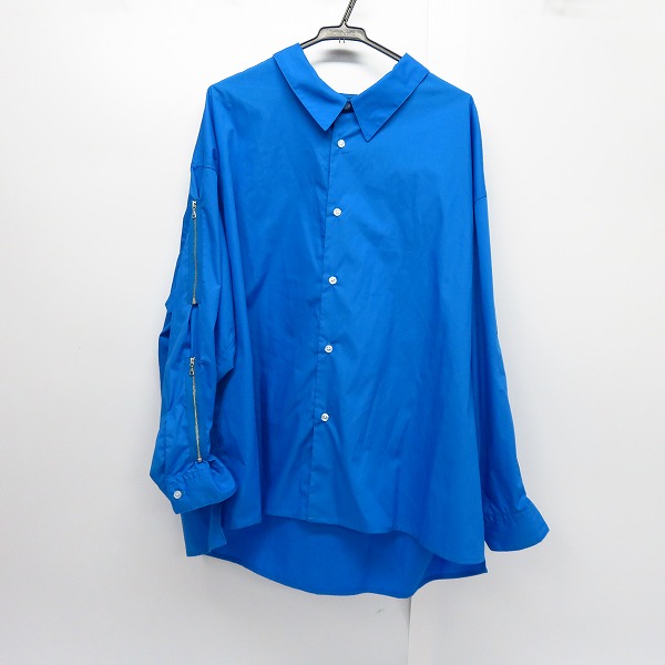 実際に弊社で買取させて頂いたHARE/ハレ ジップデザイン ビックシルエットシャツ S