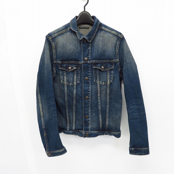 実際に弊社で買取させて頂いたLounge Lizard/ラウンジリザード インディゴデニムジャケット ウォッシュ加工 2