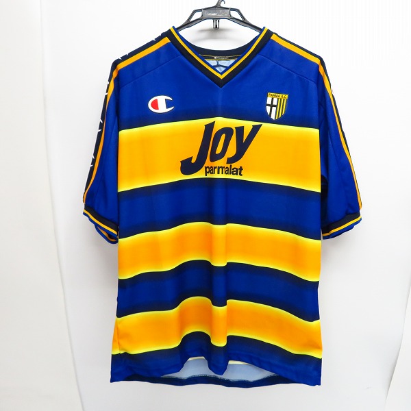 Champion。パルマ。#10中田英寿。Lサイズ PARMA A.C. 中田英寿