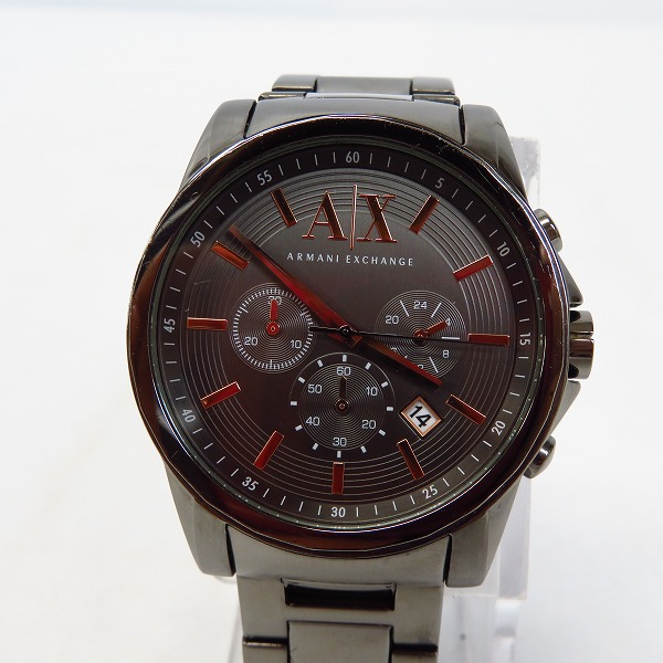 実際に弊社で買取させて頂いたARMANI EXCHANGE/アルマーニエクスチェンジ クロノグラフ AX2086【動作未確認】