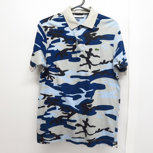 実際に弊社で買取させて頂いたLACOSTE/ラコステ 半袖 ポロシャツ カモ柄/迷彩 3
