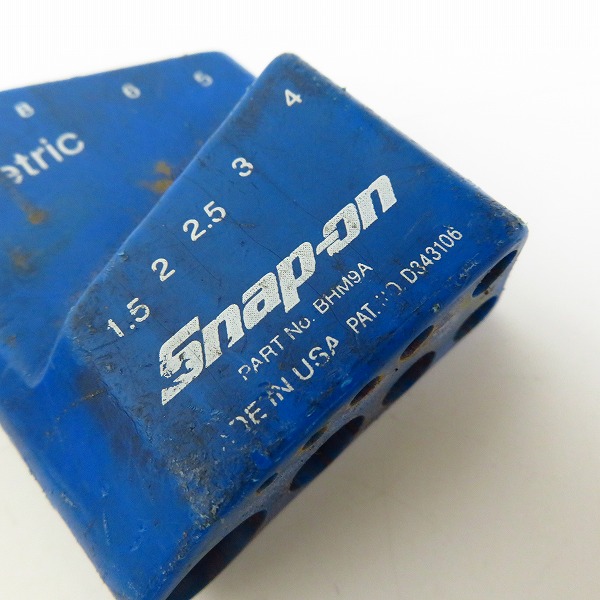 実際に弊社で買取させて頂いたSNAP-ON/スナップオン L型 ボールヘックスレンチセット BHM9A 9本セットの画像 6枚目