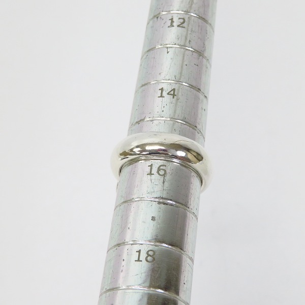 実際に弊社で買取させて頂いたBWL/ビルウォールレザー×加藤晴彦 ストーンリング R-305 16号の画像 7枚目