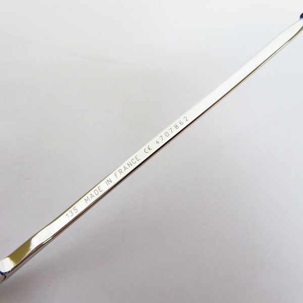 実際に弊社で買取させて頂いたCartier/カルティエ フチ無し/ツーポイント メガネフレーム/アイウェア フランス製の画像 4枚目