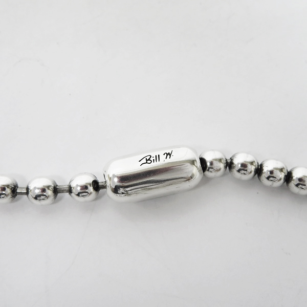 実際に弊社で買取させて頂いたBWL/ビルウォールレザー 5.5mm ラージボールチェーンの画像 2枚目