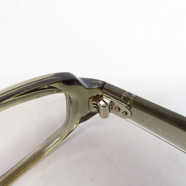 実際に弊社で買取させて頂いたSpec espace/スペックエスパス 西野正美 手仕事/メガネフレーム/ES-8201の画像 6枚目