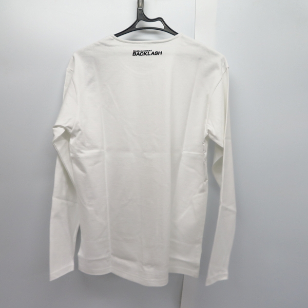 実際に弊社で買取させて頂いた【未使用】BACKLASH/バックラッシュ 専門店限定 長袖Tシャツ A104-01/Sの画像 1枚目