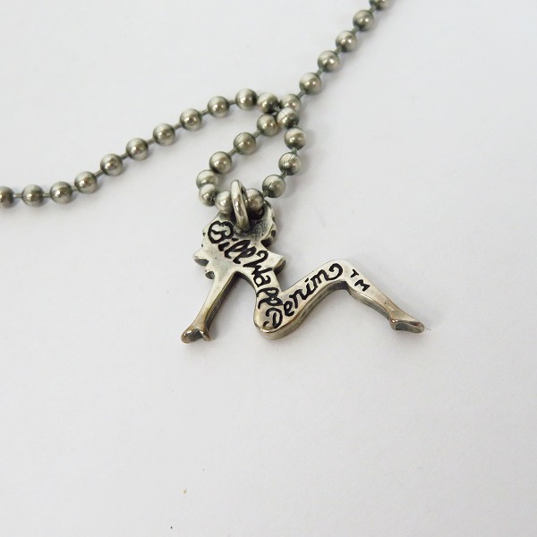 実際に弊社で買取させて頂いたBWL/ビルウォールレザー レディチャーム ネックレスの画像 2枚目