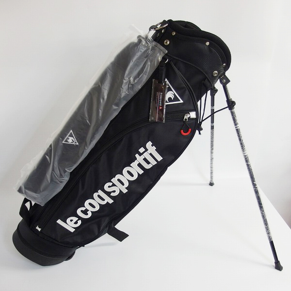 実際に弊社で買取させて頂いた【未使用】Le coq sportif/ルコック 2018 7.5型47インチ対応スタンドキャディバッグ QQBLJJ07の画像 2枚目