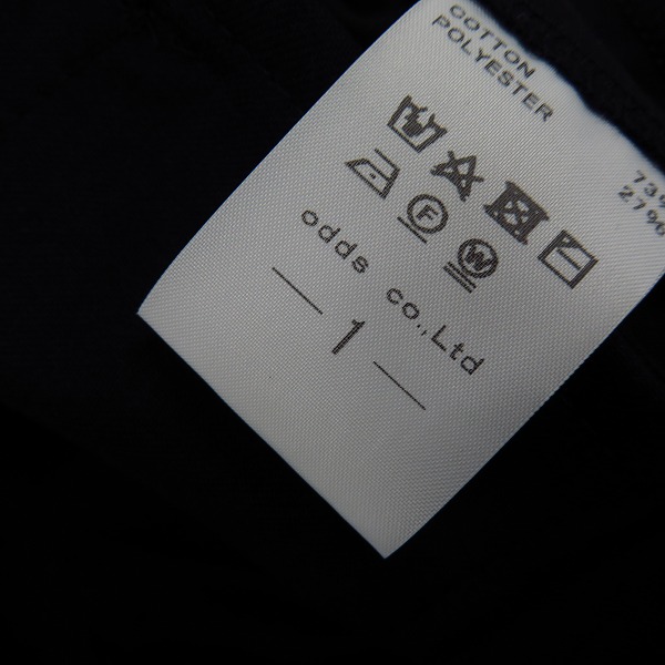 実際に弊社で買取させて頂いた【未使用】LOUNGE LIZARD/ラウンジリザード パンツ ブラック 1の画像 4枚目