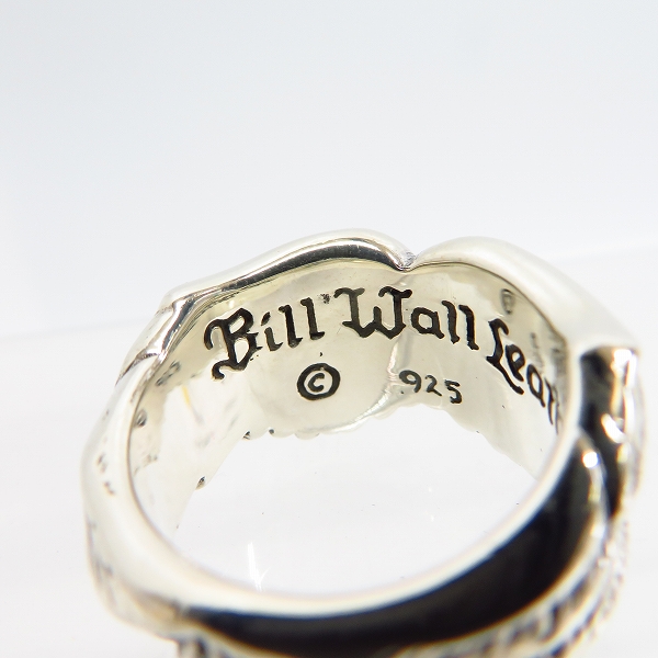 実際に弊社で買取させて頂いた【ギャラ付き】BWL/ビルウォールレザー WING LOVE/ ウィングwラブ シルバーリング/23号の画像 5枚目