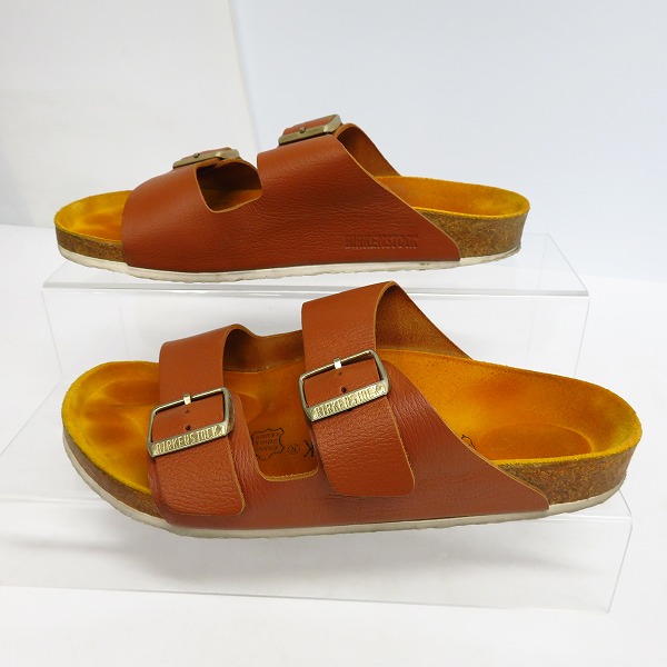 実際に弊社で買取させて頂いたBIRKENSTOCK/ビルケンシュトック レザーサンダル/40の画像 3枚目
