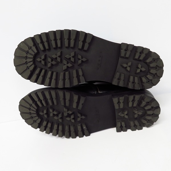 実際に弊社で買取させて頂いたMARNI/マルニ レザートレッキングシューズ/ローカットブーツ 42の画像 2枚目