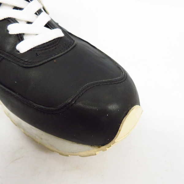 実際に弊社で買取させて頂いたThe Viridi-anne/ヴィリジアン 16SS ミッドカット レザースニーカー VI2561-09/2の画像 6枚目