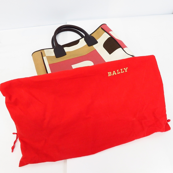 実際に弊社で買取させて頂いたBALLY/バリー マルチカラー ハンドバッグの画像 7枚目
