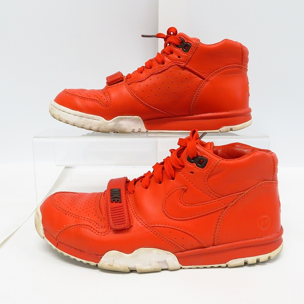 実際に弊社で買取させて頂いたNIKE×FRAGMENT DESIGN/ナイキ×フラグメントデザイン AIR TRAINER 1 MID SP/エアトレーナー 806942-881/26.5の画像 3枚目