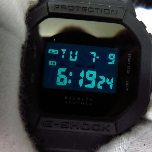 実際に弊社で買取させて頂いたBARNEYS NEW YORK×G-SHOCK/バーニーズニューヨーク×Gショック ゴートレザーベルト DW-5600の画像 5枚目
