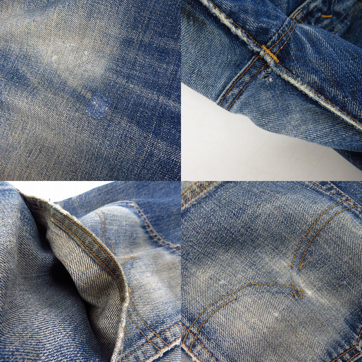 実際に弊社で買取させて頂いたLEVIS/リーバイス 505 刻印5 42TALON ジッパーフライ ビッグE デニムパンツ 505-0217/38の画像 8枚目
