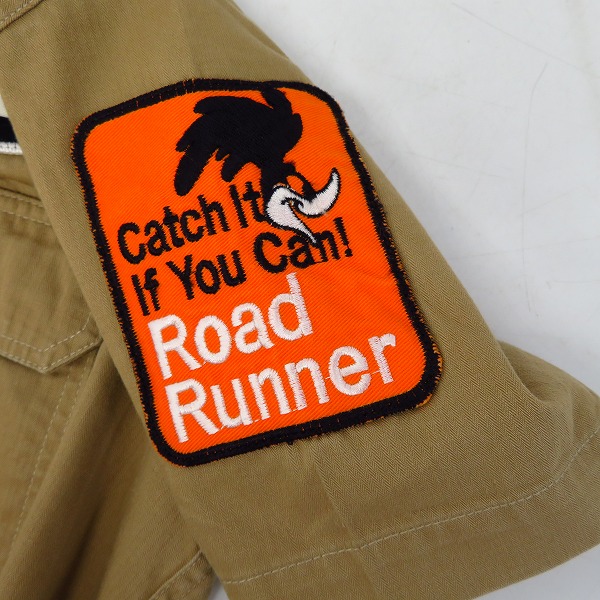 実際に弊社で買取させて頂いたSUGAR CANE×LOONY TUNES/シュガーケーン× ルーニー テューンズ コラボワッペンワークシャツ Sの画像 8枚目