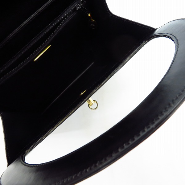 実際に弊社で買取させて頂いたChristian Dior クリスチャンディオール レザー ハンドバッグの画像 3枚目