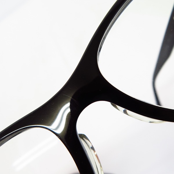 実際に弊社で買取させて頂いたCartier/カルティエ ブラック 度入り/メガネフレーム/アイウェアの画像 6枚目