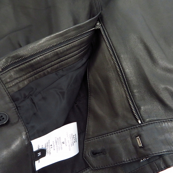 実際に弊社で買取させて頂いたGIVENCHY/ジバンシィ 13SS レザー切替 ハーフパンツ/Mの画像 2枚目