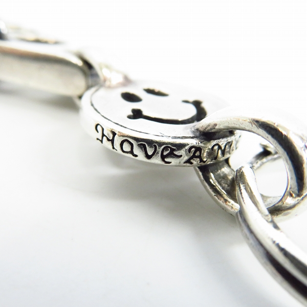 実際に弊社で買取させて頂いたBWL/Bill Wall Leather/ビルウォールレザー 2000 クリップｗ/ハッピーフェイス キーチェーン KC775の画像 3枚目