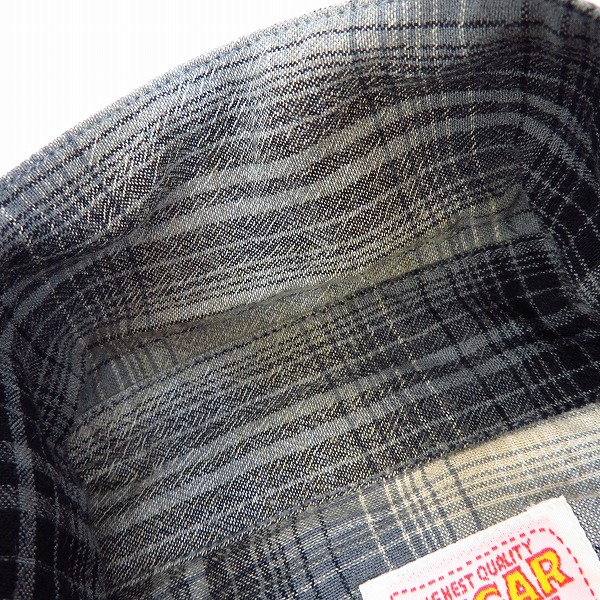 実際に弊社で買取させて頂いたSUGAR CANE/シュガーケーン チェックシャツ SC21866/M の画像 4枚目