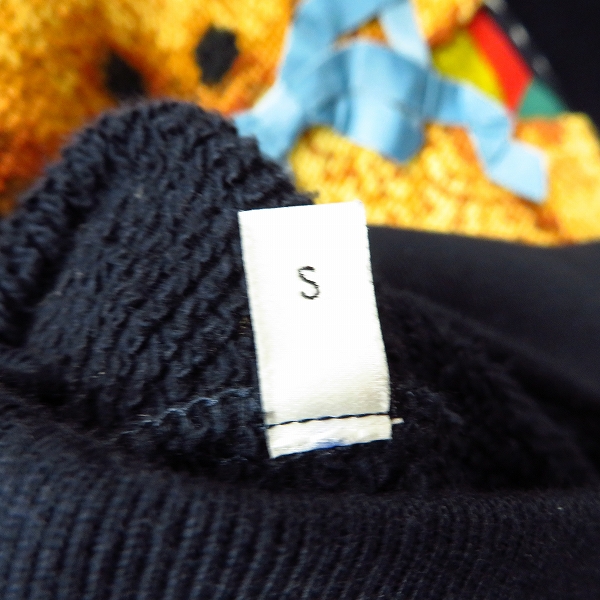 実際に弊社で買取させて頂いたGUCCI/グッチ 2018クルーズコレクション テディベア クルーネック スウェットトレーナー 489677X9N17/Sの画像 8枚目