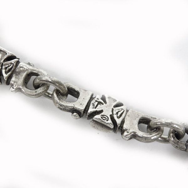 実際に弊社で買取させて頂いたTRAVIS WALKER/トラヴィスワーカー クロスリンクブレスレットｗ/Tバーの画像 3枚目