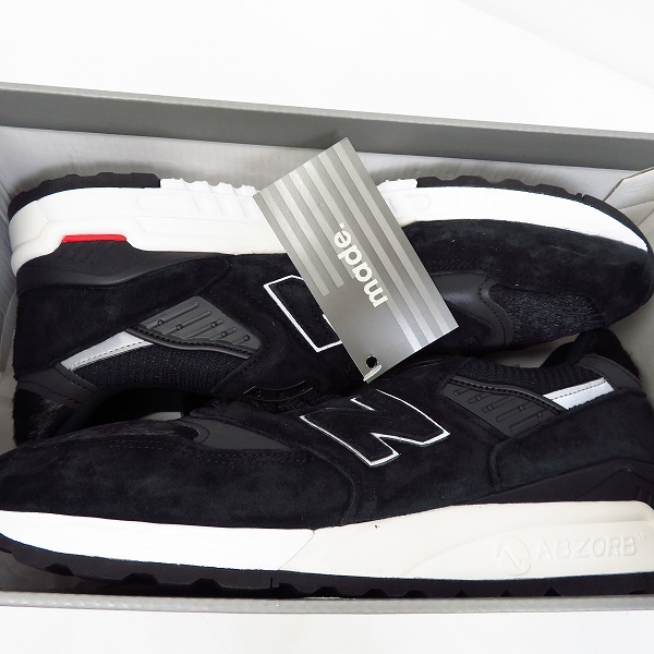 未使用】New Balance/ニューバランス USA製 ハラコ切替