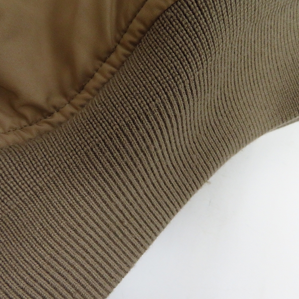 実際に弊社で買取させて頂いたLOUNGE LIZARD/ラウンジリザード MICROTTY OXFORD FLIGHT JACKET/フライトジャケット 2の画像 8枚目