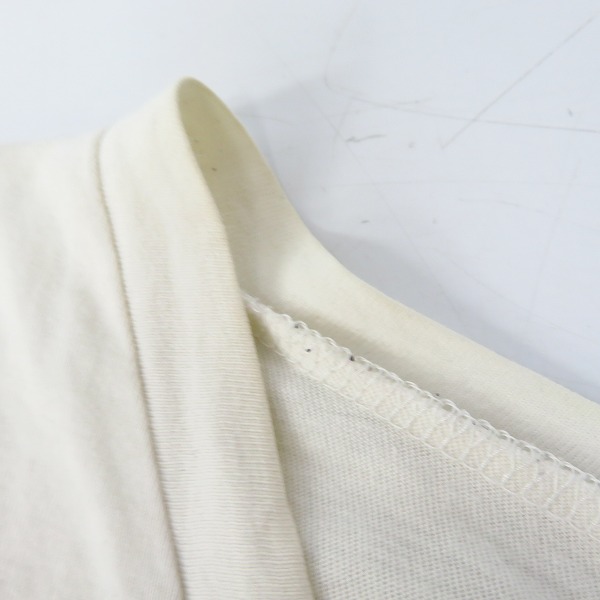 実際に弊社で買取させて頂いたDRESS CAMP/ドレスキャンプ リップ刺繍 VネックロングTシャツ Sの画像 7枚目