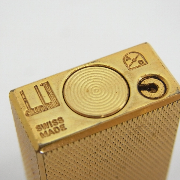 実際に弊社で買取させて頂いたdunhill/ダンヒル Rollagas/ローラガス ライター ゴールドの画像 2枚目