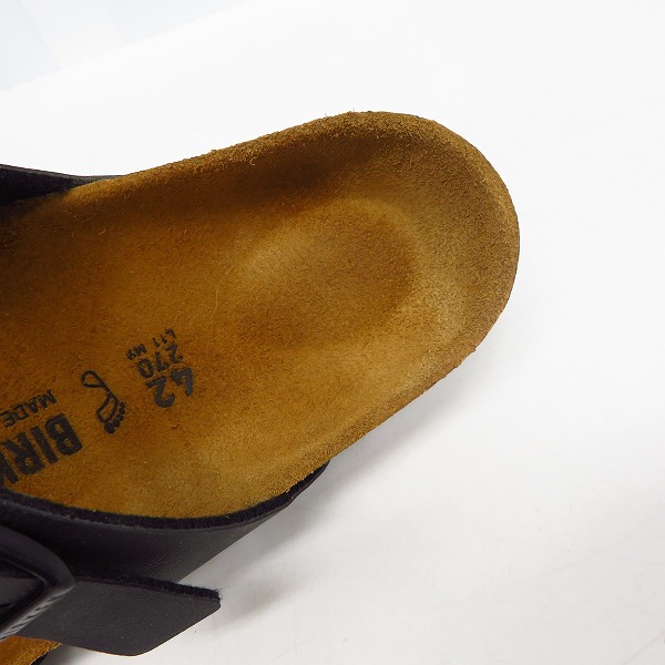 実際に弊社で買取させて頂いたBIRKENSTOCK/ビルケンシュトック レザーサンダル/42（27.0）の画像 4枚目