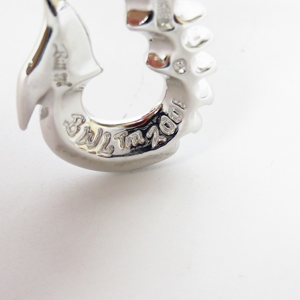 実際に弊社で買取させて頂いたBWL/ビルウォールレザー 2001 フィッシュフック ペンダント トップ/Tバー の画像 3枚目