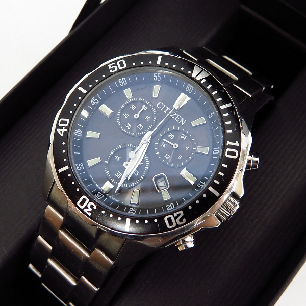 実際に弊社で買取させて頂いたCITIZEN/シチズン エコドライブ クロノグラフ H500-S064538