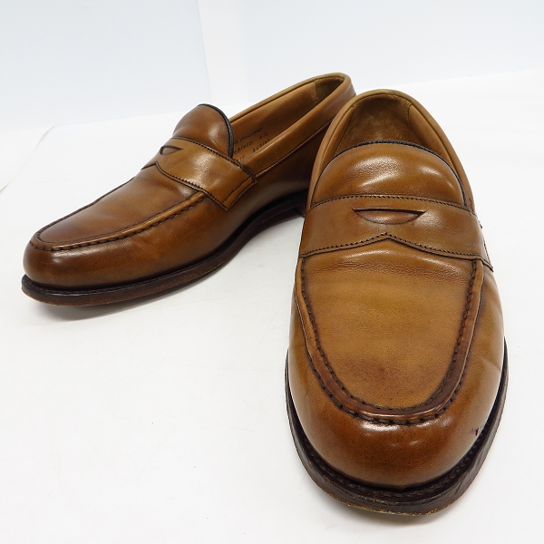 実際に弊社で買取させて頂いたJOSEPH CHEANEY＆SONS/ジョセフ チーニー PORTOBELLO レザー コインローファー/6.5