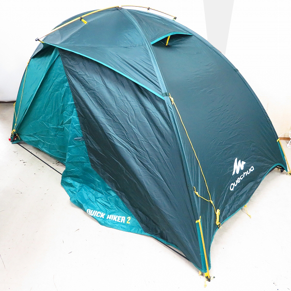 実際に弊社で買取させて頂いたQuechua/ケシュア QUICKHIKER2 2人用 キャンプ/登山/トレッキング テントの画像 1枚目
