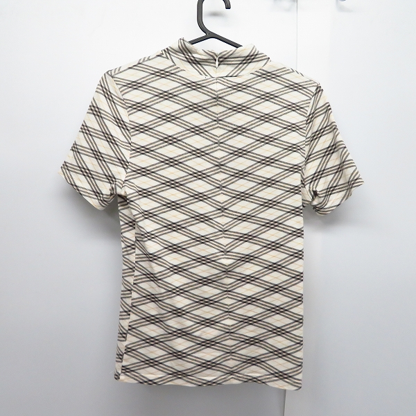 実際に弊社で買取させて頂いたBURBERRY LONDON/バーバリー ロンドン ホース刺繍 バックジップ カットソー 2の画像 1枚目