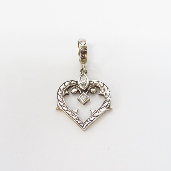 実際に弊社で買取させて頂いた【ギャラ】Loree Rodkin/ローリーロドキン ゴシック オープンハートペンダントトップ の画像 1枚目