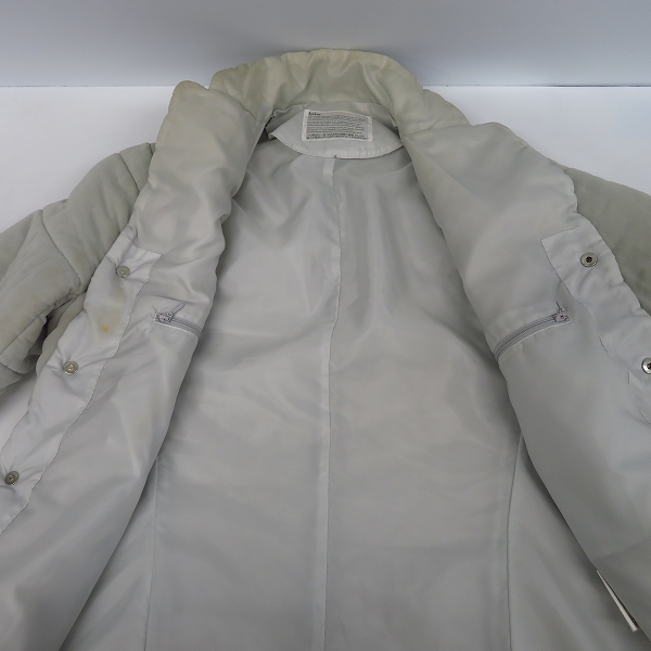 実際に弊社で買取させて頂いた【難有】kolor/カラー エステルジョーゼットボンディング ジャケット 13WCM-G09111/1の画像 4枚目